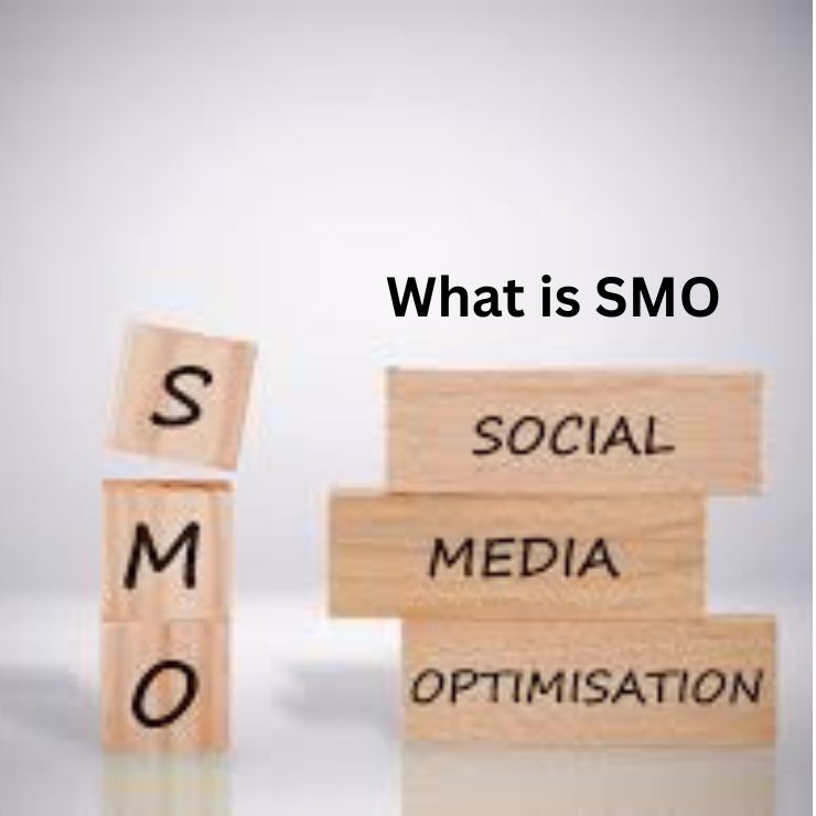 blocks showing SMO and social media optimization